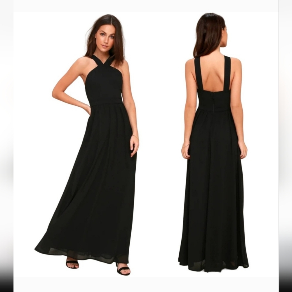 Lulu's Black Air of Romance Maxi